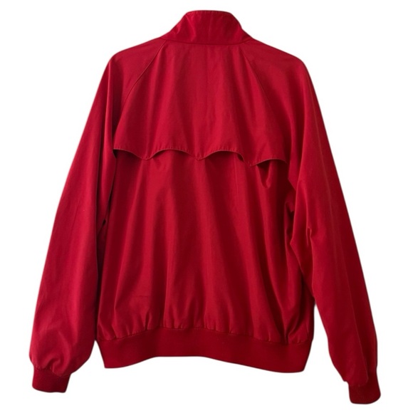 Vintage Lands’ End Red Barracuda Harrington Jacket Size Large - Picture 7 of 11